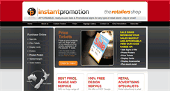 Desktop Screenshot of instantpromotion.co.nz